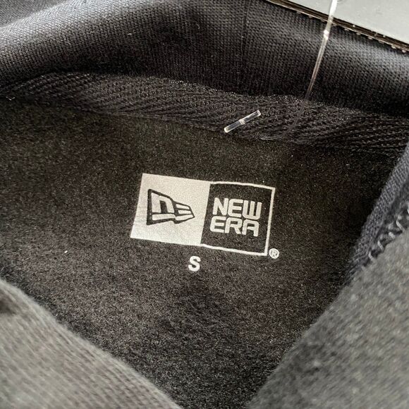 Los Angeles LA Kings Wordmark Logo New Era Hoodie Womens Small Black NHL Hockey - Picture 7 of 15